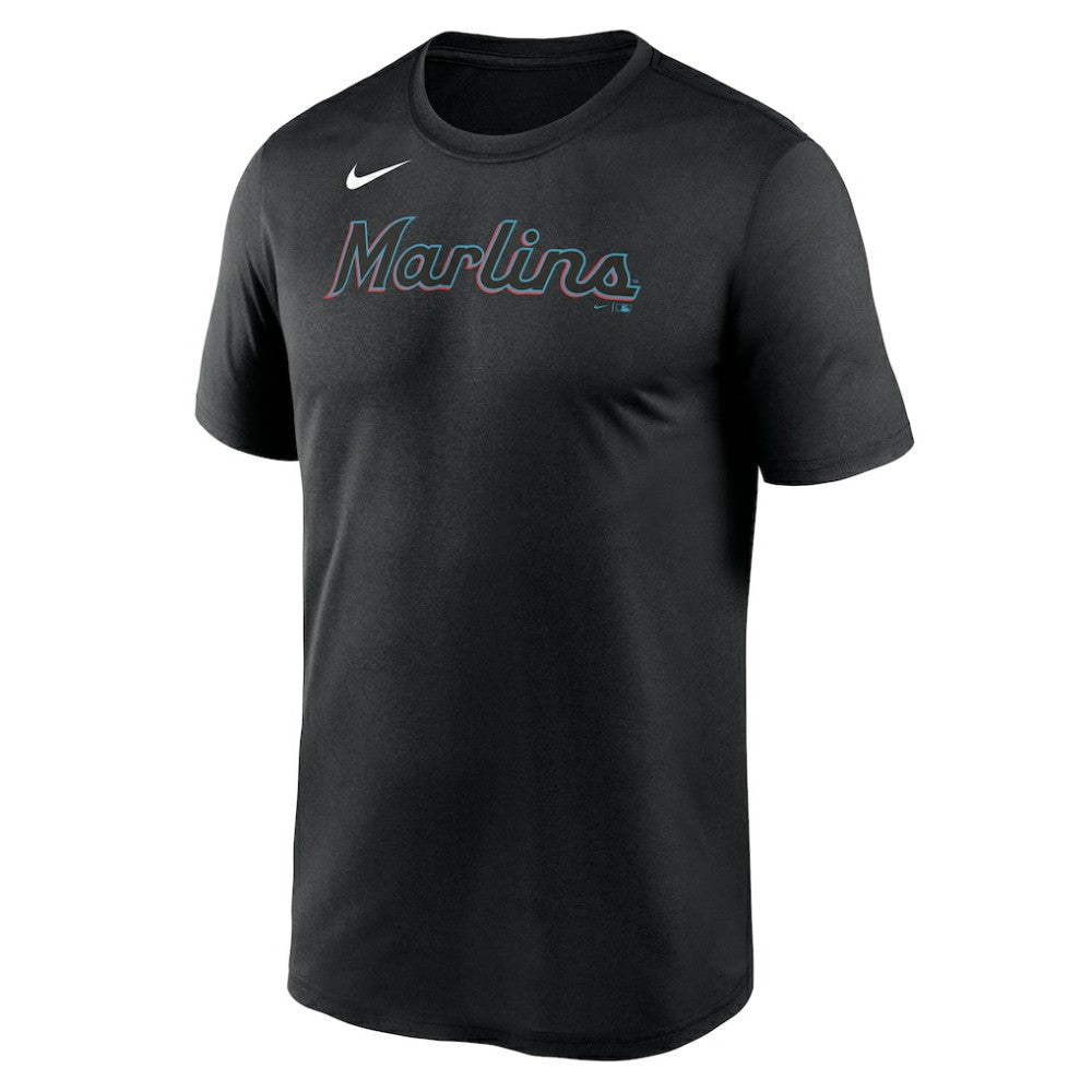 Miami Marlins Nike New Legend Wordmark Dri-FIT T-Shirt Online