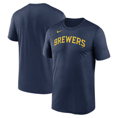 Milwaukee Brewers Nike New Legend Wordmark Dri-FIT T-Shirt Online
