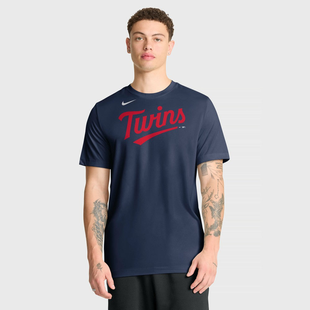 Minnesota Twins Nike New Legend Wordmark Dri-FIT T-Shirt Sale