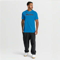 Miami Marlins Nike New Legend Wordmark Dri-FIT T-Shirt Sale