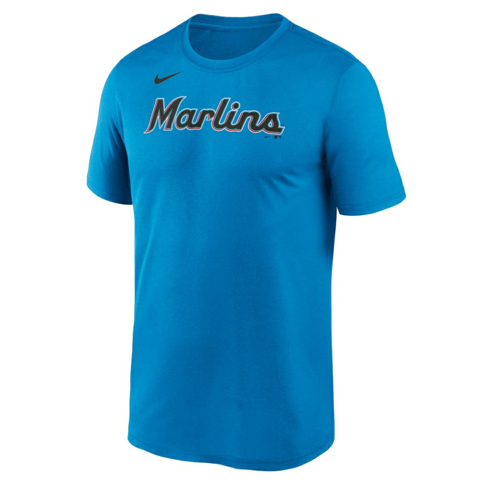 Miami Marlins Nike New Legend Wordmark Dri-FIT T-Shirt Sale