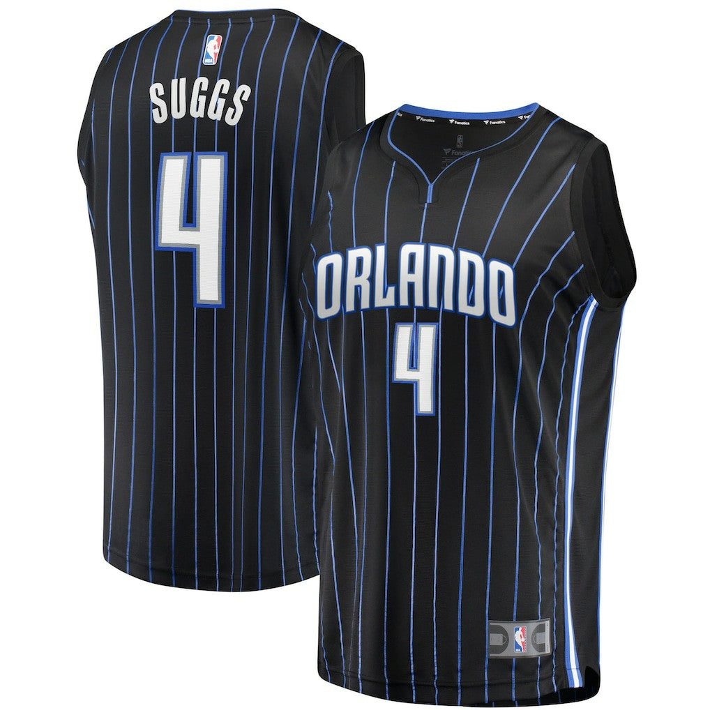 Fanatics Jalen Suggs Orlando Magic Youth 2021/22 Fast Break Replica Jersey Icon Edition Black
