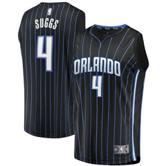 Fanatics Jalen Suggs Orlando Magic Youth 2021/22 Fast Break Replica Jersey Icon Edition Black