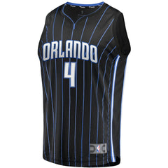Fanatics Jalen Suggs Orlando Magic Youth 2021/22 Fast Break Replica Jersey Icon Edition Black