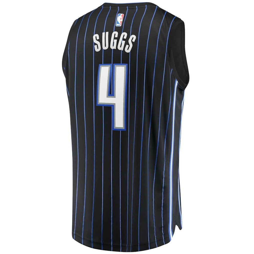 Fanatics Jalen Suggs Orlando Magic Youth 2021/22 Fast Break Replica Jersey Icon Edition Black