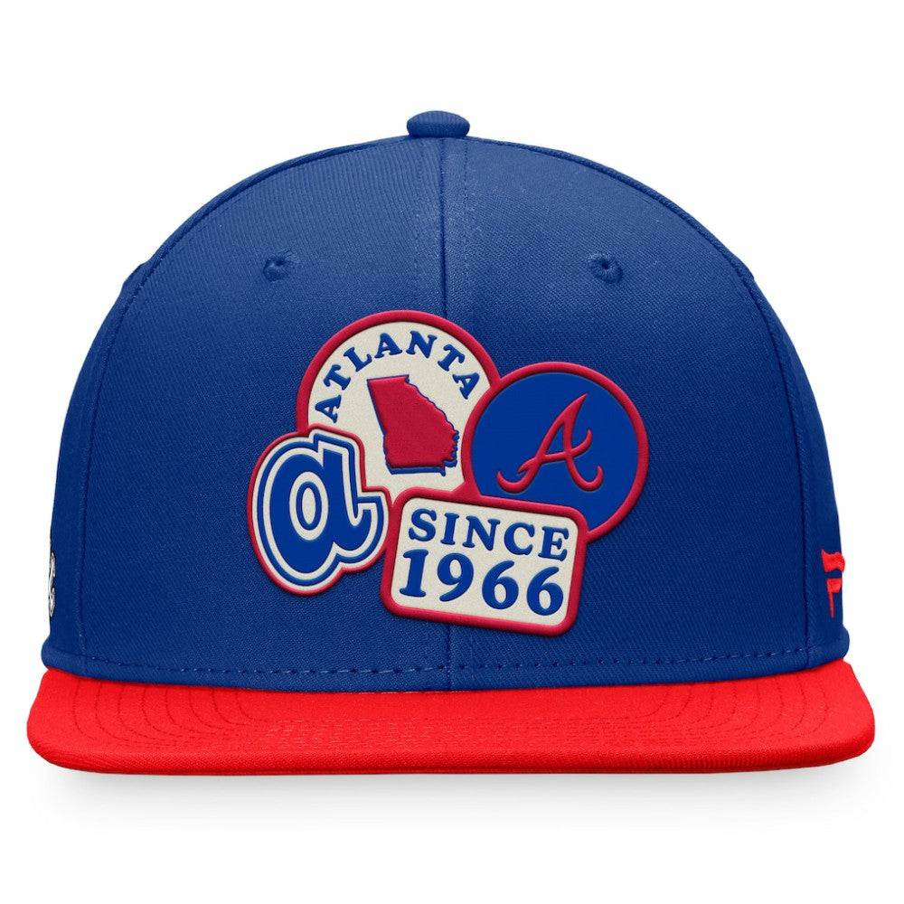 Atlanta Braves Fanatics Heritage Patch Fitted Hat for sale