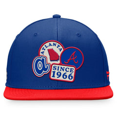 Atlanta Braves Fanatics Heritage Patch Fitted Hat for sale