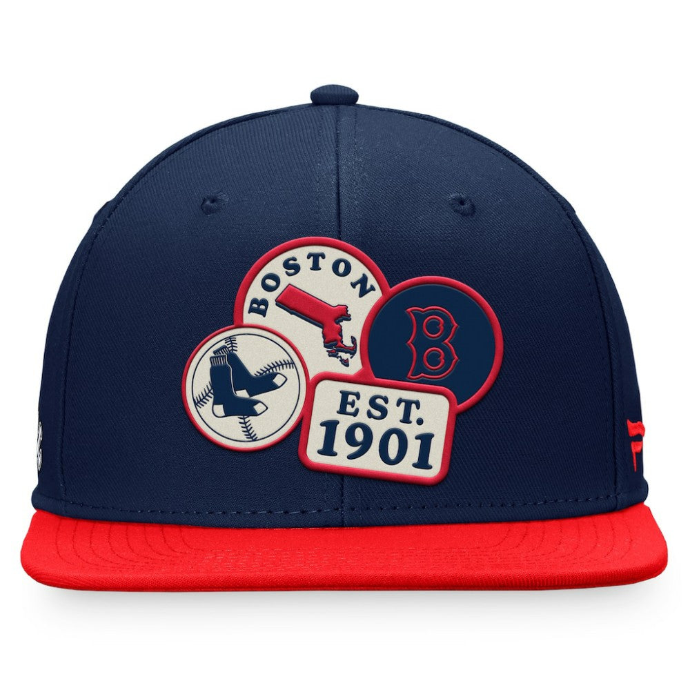 Boston Red Sox Fanatics Heritage Patch Fitted Hat Online