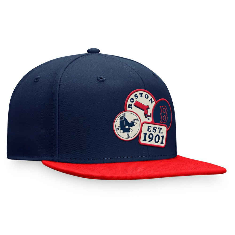 Boston Red Sox Fanatics Heritage Patch Fitted Hat Online