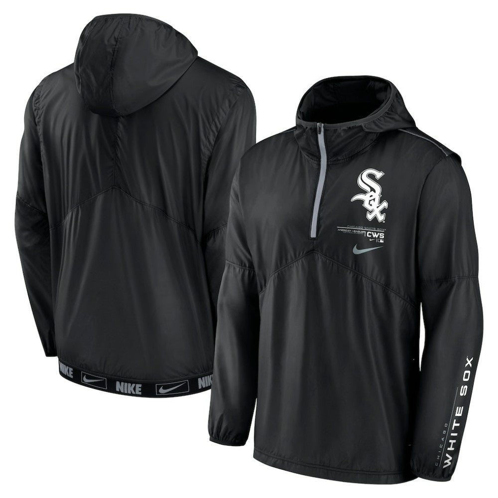 Chicago White Sox Nike Authentic Night Game Performance Half-Zip Windbreaker for sale