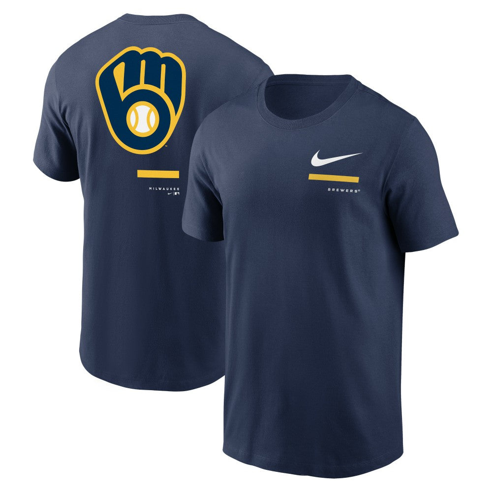 Milwaukee Brewers Nike Over the Shoulder T-Shirt Sale