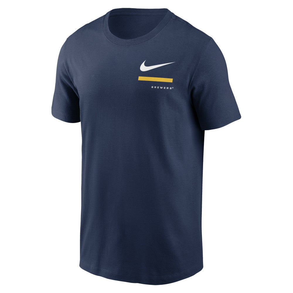 Milwaukee Brewers Nike Over the Shoulder T-Shirt Sale