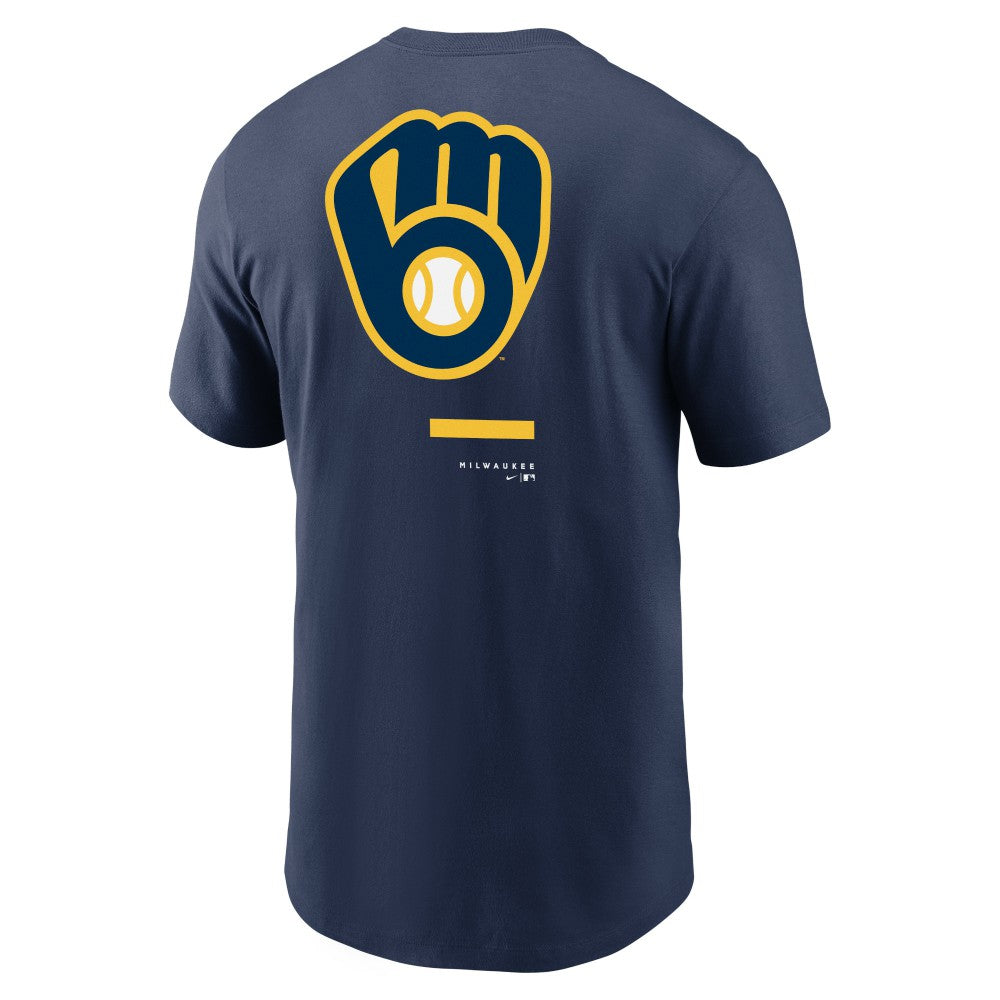 Milwaukee Brewers Nike Over the Shoulder T-Shirt Sale