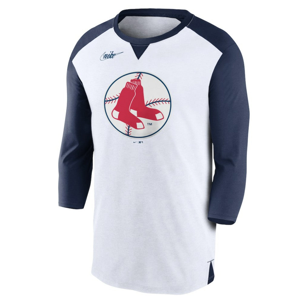 Boston Red Sox Nike Rewind 3/4-Sleeve T-Shirt Online