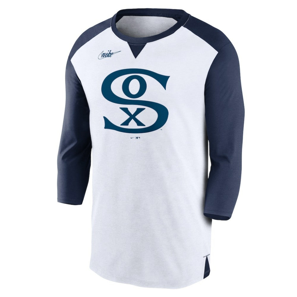 Chicago White Sox Nike Rewind 3/4-Sleeve T-Shirt Online