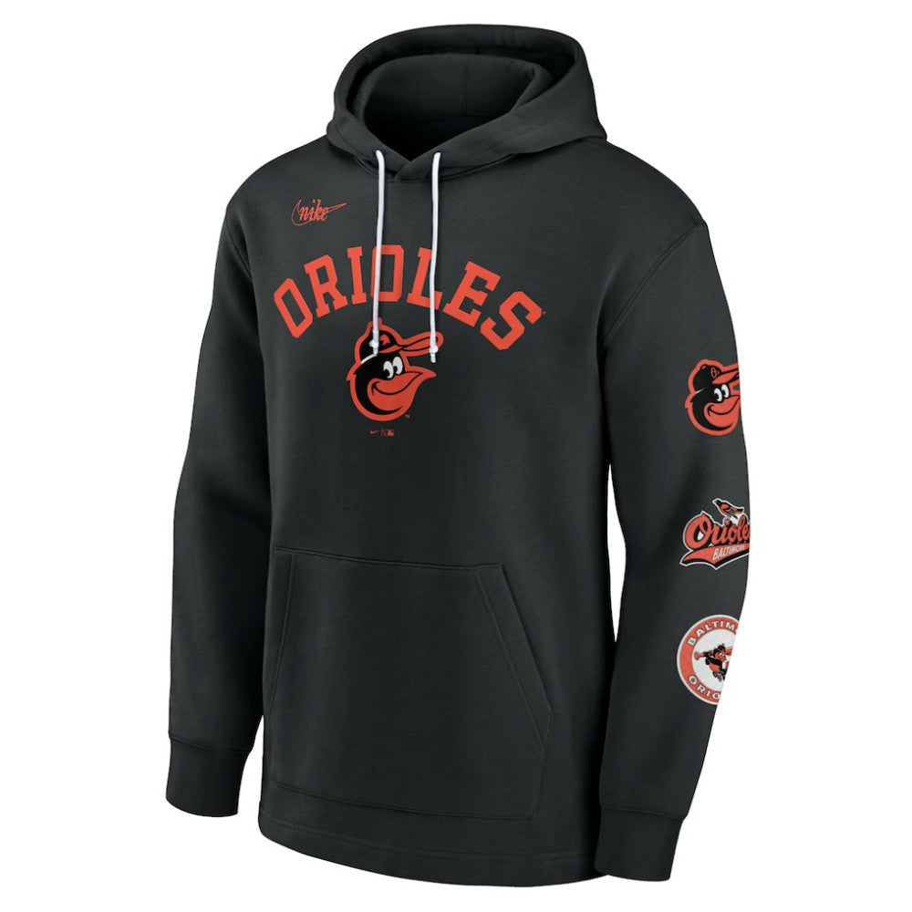 Baltimore Orioles Nike Rewind Lefty Pullover Hoodie Outlet