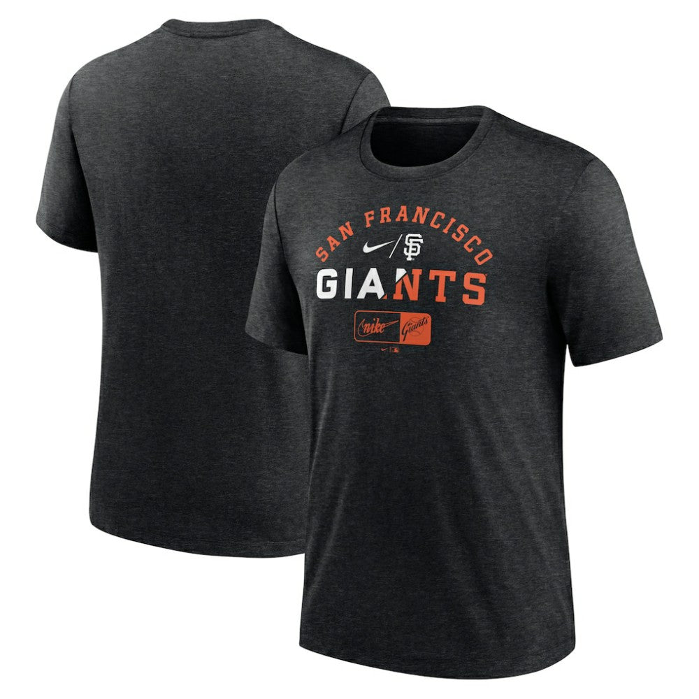 San Francisco Giants Nike Rewind Review Slash Tri-Blend T-Shirt Sale