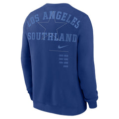 Los Angeles Dodgers Nike Statement Ball Game Fleece Pullover Sweatshirt Near Me