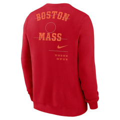 Boston Red Sox Nike Statement Ball Game Fleece Pullover Sweatshirt Near Me