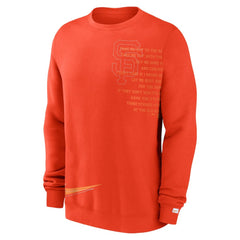 San Francisco Giants Nike Statement Ball Game Fleece Pullover Sweatshirt for sale