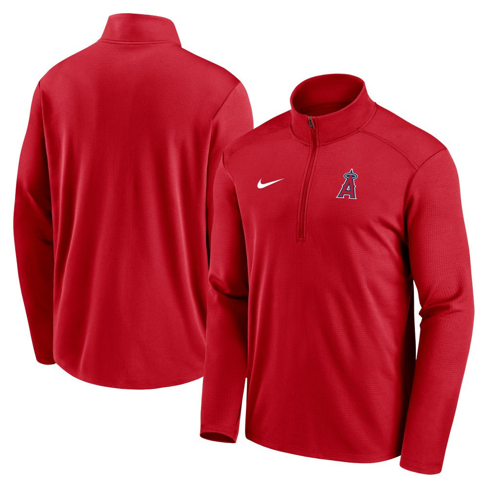 Los Angeles Angels Nike Agility Pacer Lightweight Performance Half-Zip Top Outlet