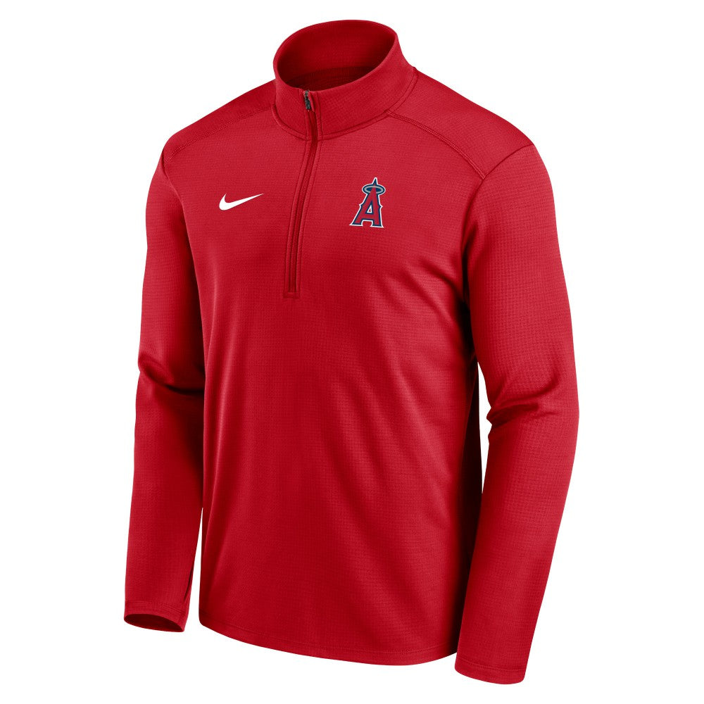 Los Angeles Angels Nike Agility Pacer Lightweight Performance Half-Zip Top Outlet