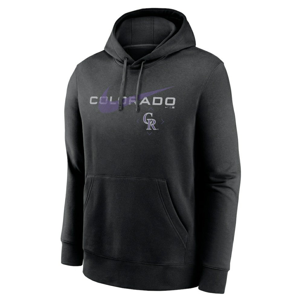 Colorado Rockies Nike Swoosh NeighborHOOD Pullover Hoodie Sale
