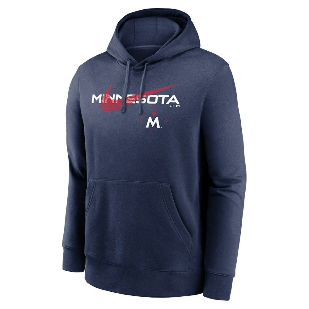 Minnesota Twins Nike 2023 Swoosh Neighborhood Pullover Hoodie Discount