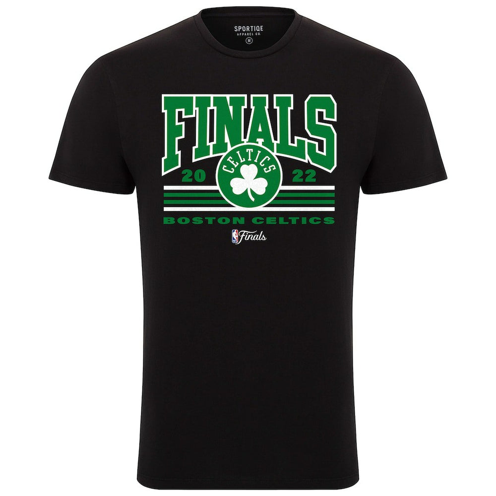 Boston Celtics Sportiqe 2022 NBA Finals Bingham T-Shirt Black