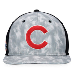 Chicago Cubs Majestic Smoke Dye Snapback Hat for sale