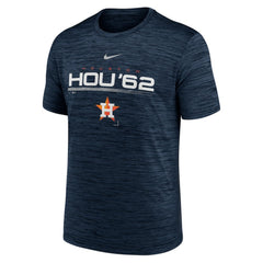 Houston Astros Nike Wordmark Velocity Performance T-Shirt Discount