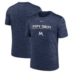 Minnesota Twins Nike Wordmark Velocity Performance T-Shirt Discount