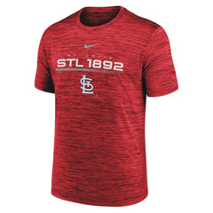 St. Louis Cardinals Nike Wordmark Velocity Performance T-Shirt Near Me