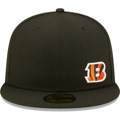 Cincinnati Bengals New Era Flawless 59FIFTY Fitted Hat - Black - NFL