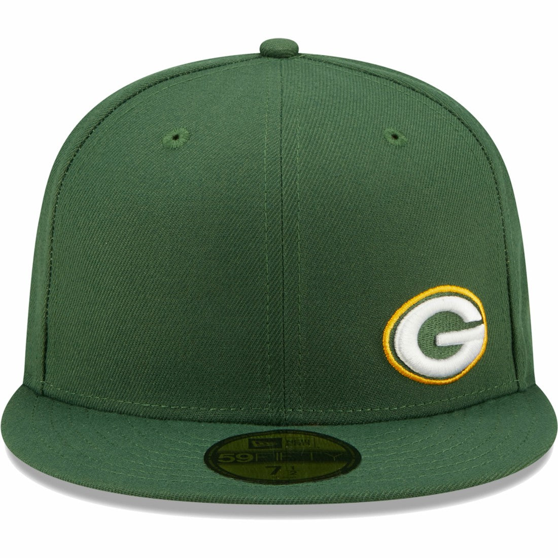 Green Bay Packers New Era Flawless 59FIFTY Fitted Hat - Green - NFL