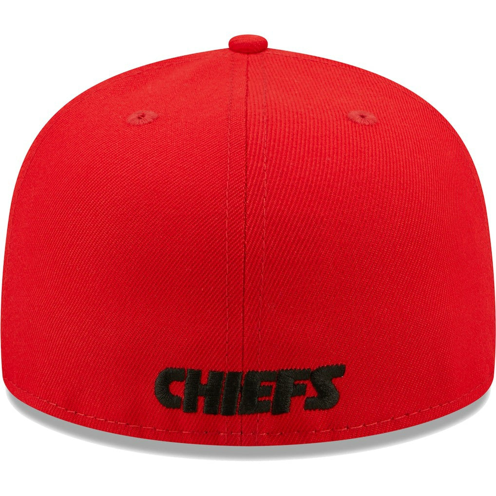 Kansas City Chiefs New Era Flawless 59FIFTY Fitted Hat - Red - NFL