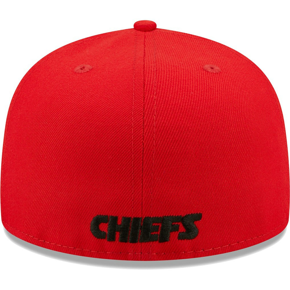 Kansas City Chiefs New Era Flawless 59FIFTY Fitted Hat - Red - NFL