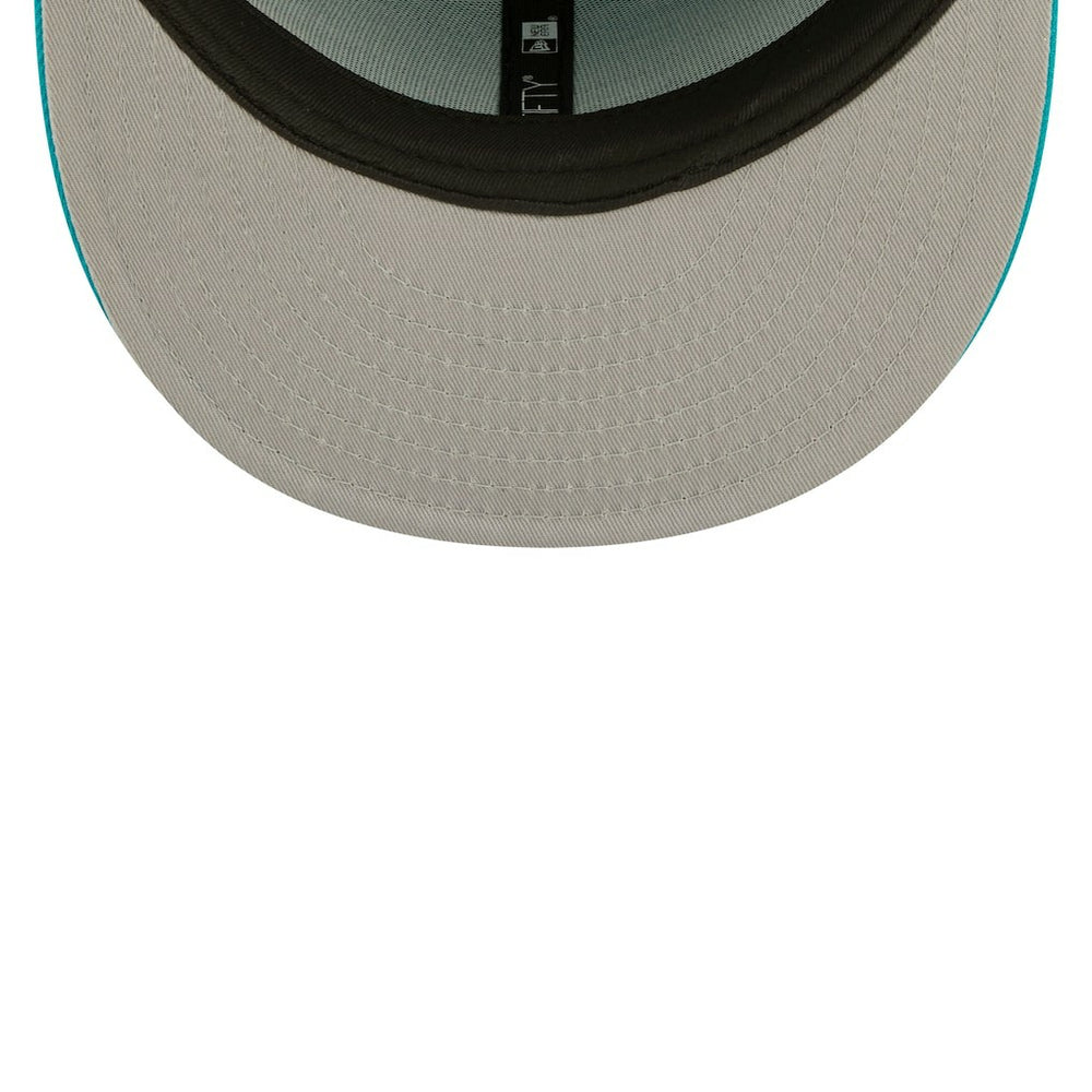 Miami Dolphins New Era Flawless 59FIFTY Fitted Hat - Aqua - NFL