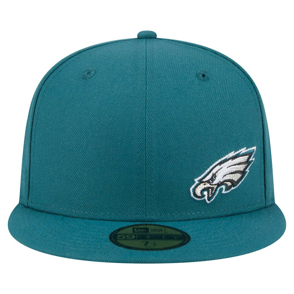 Philadelphia Eagles New Era Flawless 59FIFTY Fitted Hat - Midnight Green - NFL