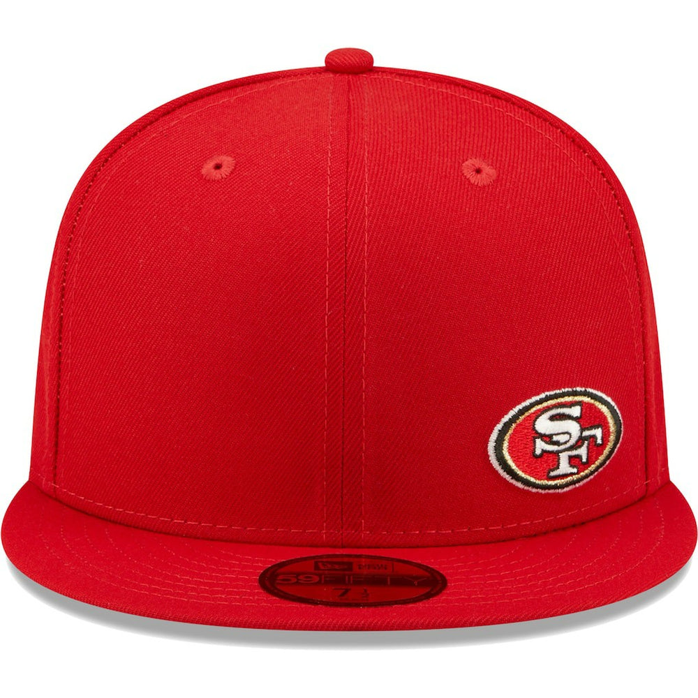 San Francisco 49ers New Era Flawless 59FIFTY Fitted Hat - Scarlet - NFL