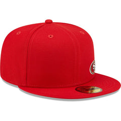 San Francisco 49ers New Era Flawless 59FIFTY Fitted Hat - Scarlet - NFL