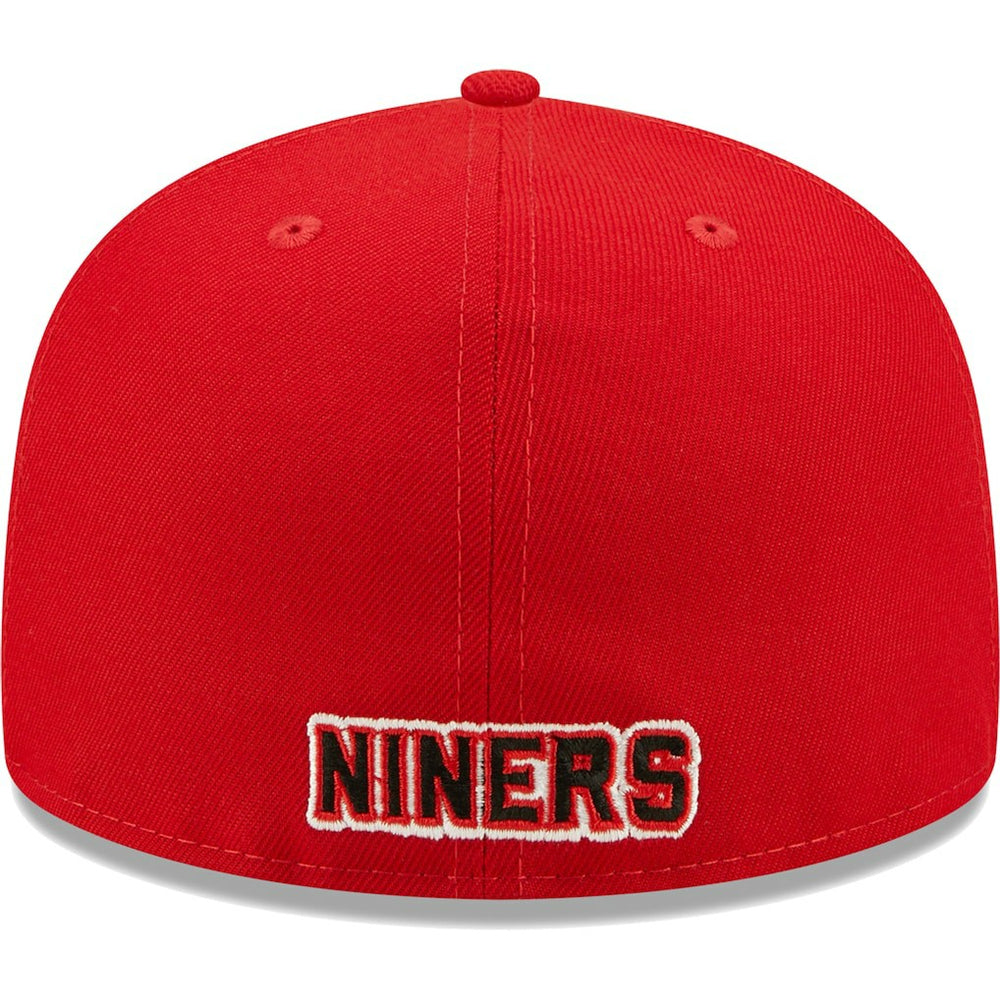 San Francisco 49ers New Era Flawless 59FIFTY Fitted Hat - Scarlet - NFL