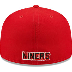 San Francisco 49ers New Era Flawless 59FIFTY Fitted Hat - Scarlet - NFL