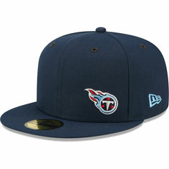 Tennessee Titans New Era Flawless 59FIFTY Fitted Hat - Navy - NFL