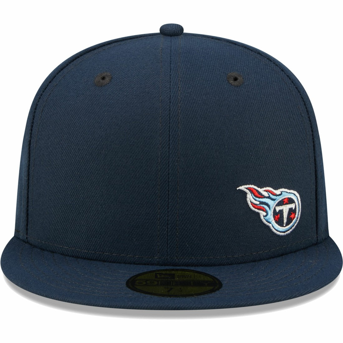 Tennessee Titans New Era Flawless 59FIFTY Fitted Hat - Navy - NFL