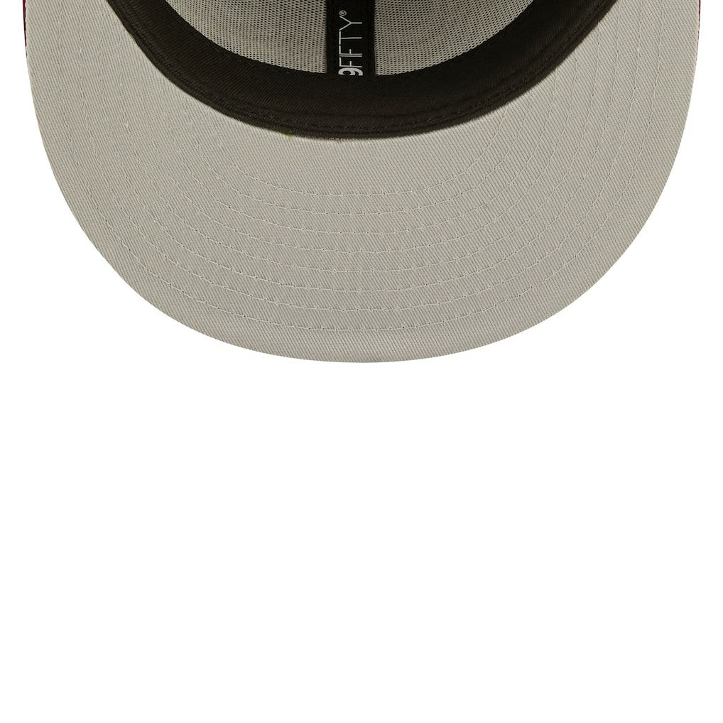 Washington Commanders New Era Flawless 59FIFTY Fitted Hat - Burgundy - NFL