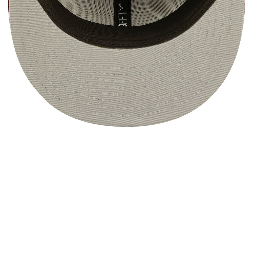 Washington Commanders New Era Flawless 59FIFTY Fitted Hat - Burgundy - NFL