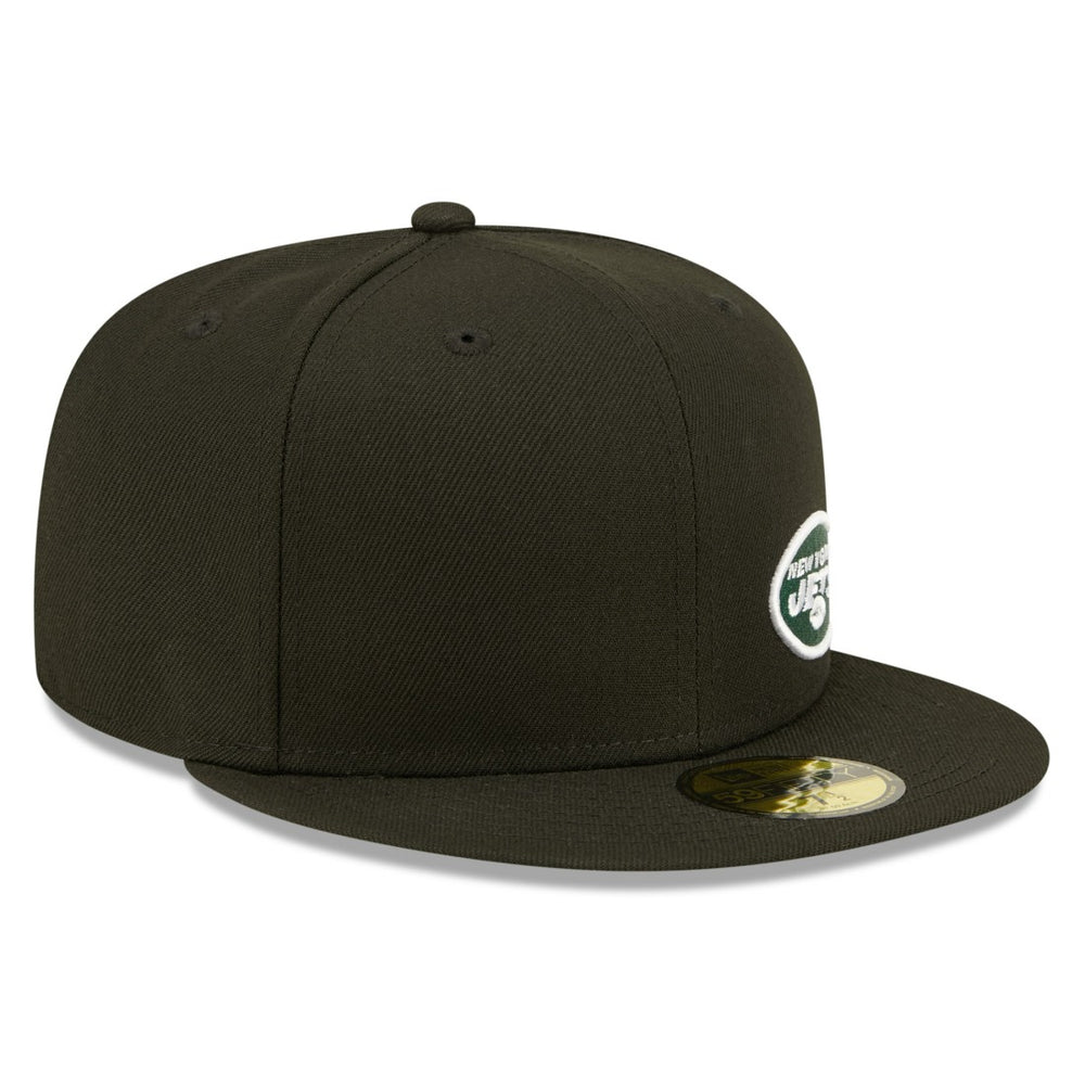 New York Jets New Era Flawless 59FIFTY Fitted Hat - Black - NFL