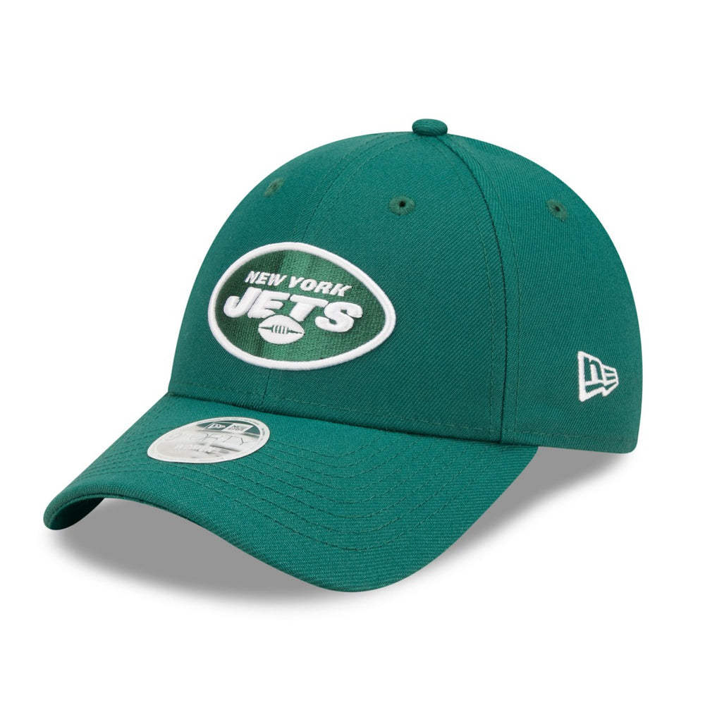 New York Jets New Era Women's Simple 9FORTY Adjustable Hat - Green - NFL