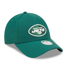 New York Jets New Era Women's Simple 9FORTY Adjustable Hat - Green - NFL